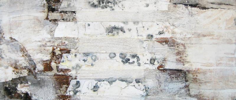 Die Farbe Weiß - Wachs auf Holz