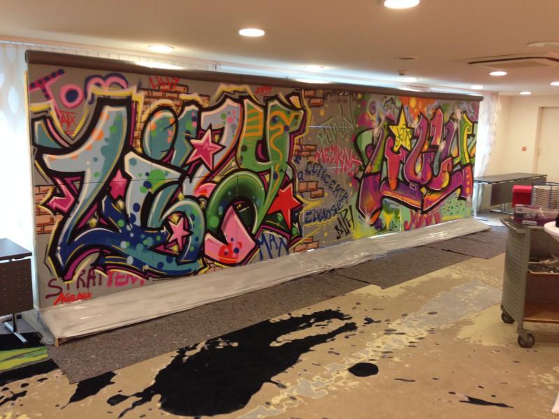 Graffiti - Ein Hauch von Kunst-Rebellion