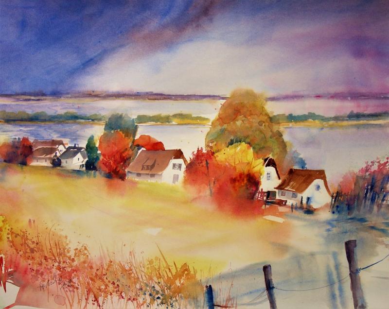 Aquarell leicht und locker - Herbstmotive