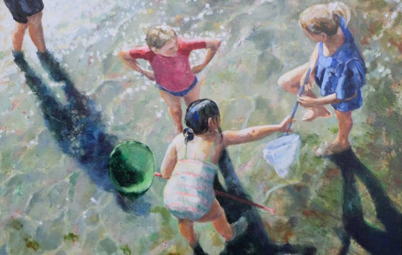 Menschen am Wasser