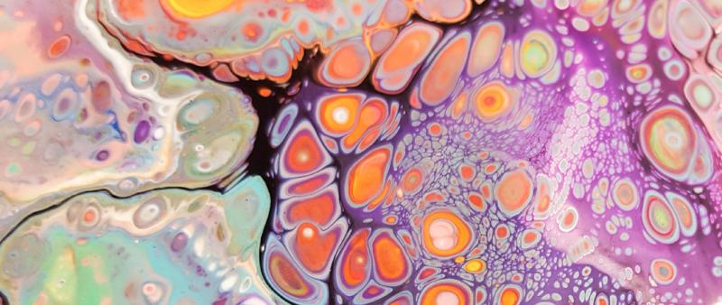 Acrylic Pouring - Malerei der besonderen Art