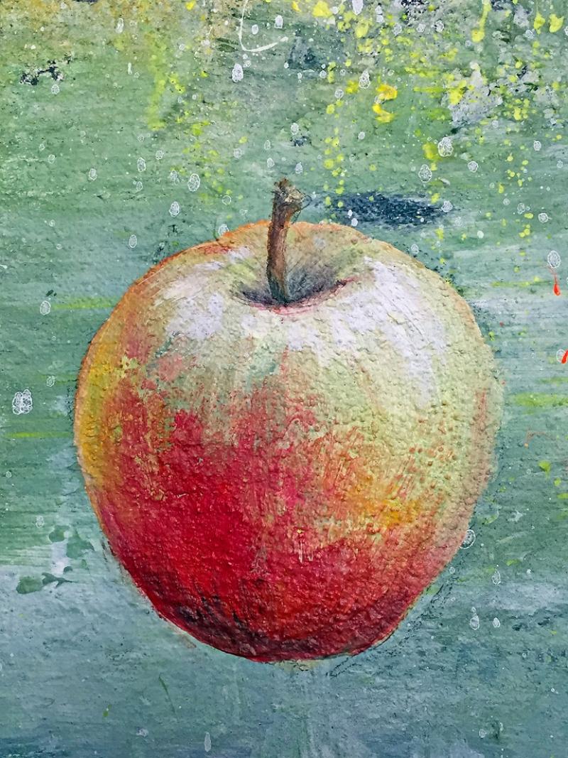 Ölmalerei ganz leicht: Am Anfang war ... der Apfel